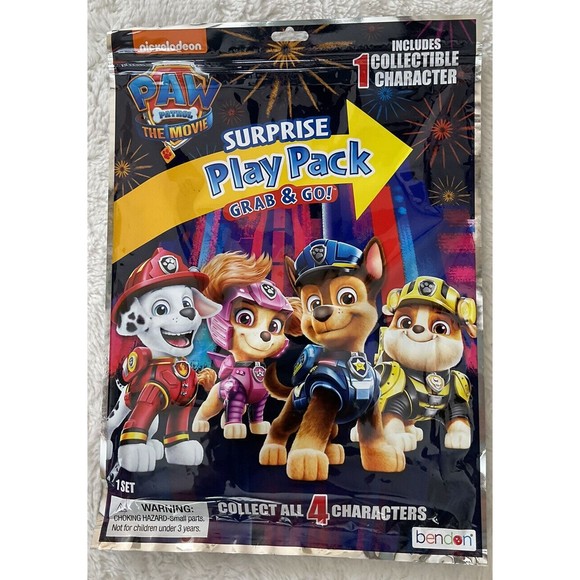 Paw Patrol Play Pack Grab and Go Crayons Stickers and Coloring Book. New - Picture 1 of 2